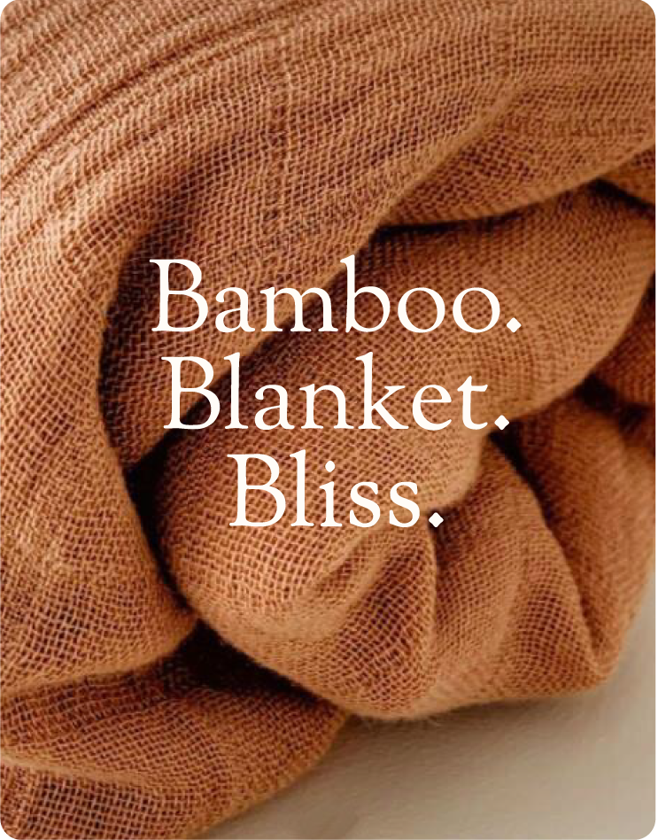 Natural Bamboo Baby Blanket