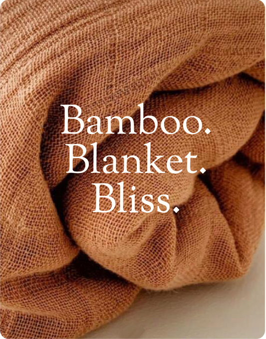 Natural Bamboo Baby Blanket