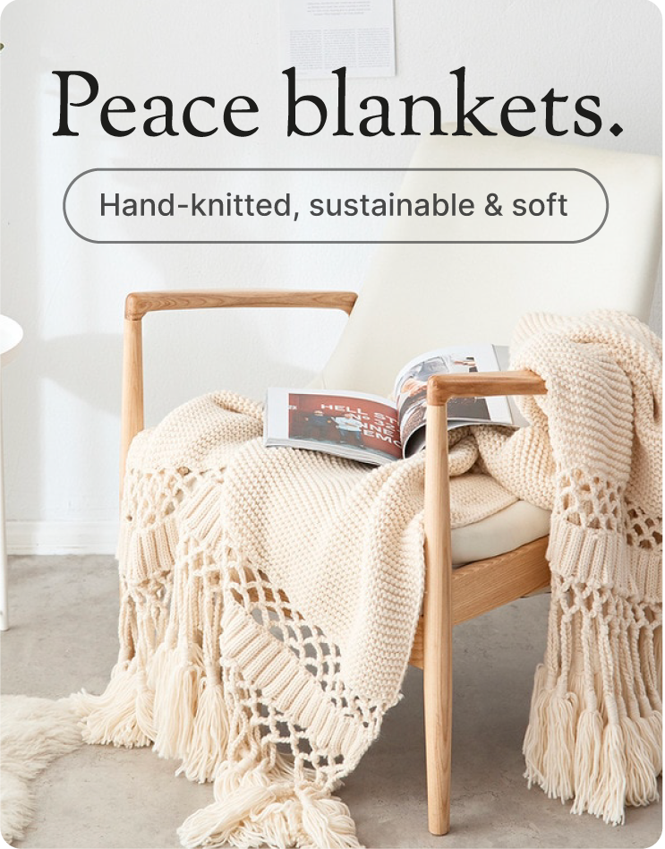 Hand-knitted Blankets