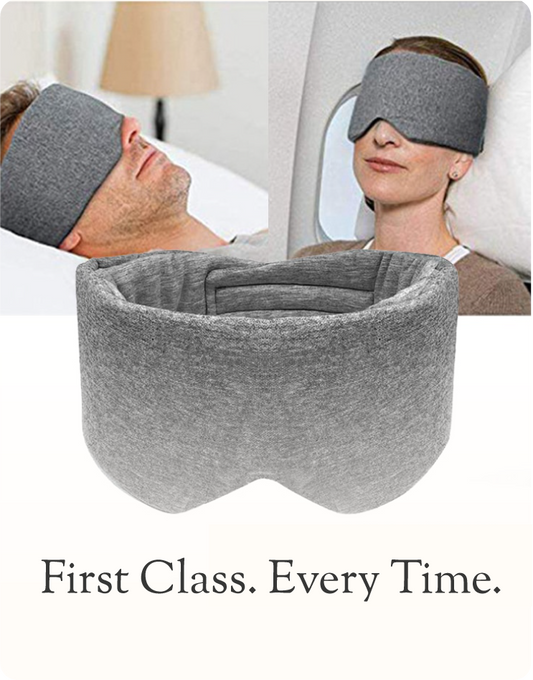 100% Darkening Travel Eye Mask