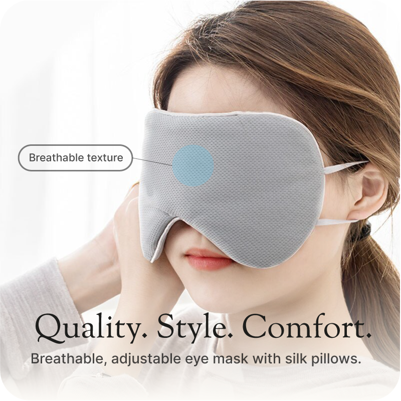 Stylish Silk Eye Mask