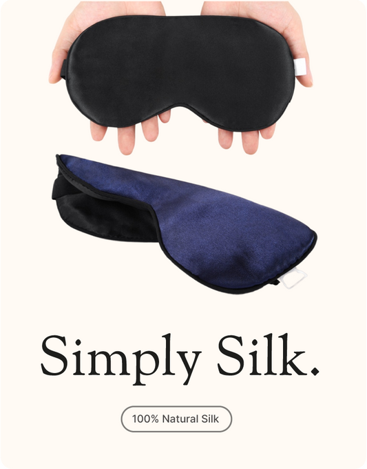 100% Natural Silk Sleep Mask